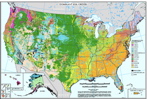 US soils map