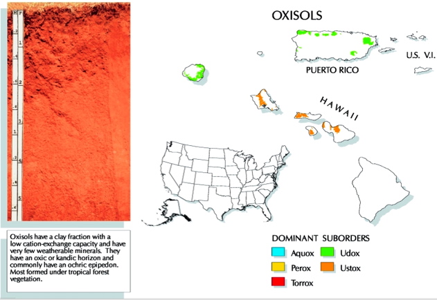 US Oxisol map